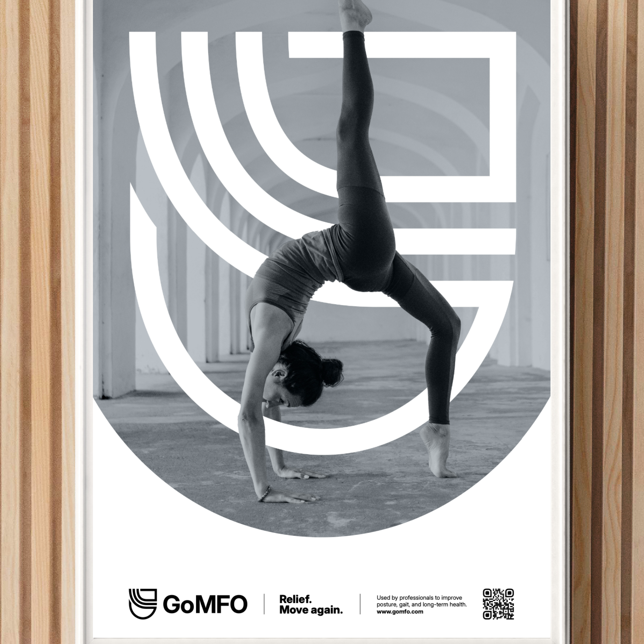 GoMFO Clinic Poster — Relief. Move Again. (Movement)