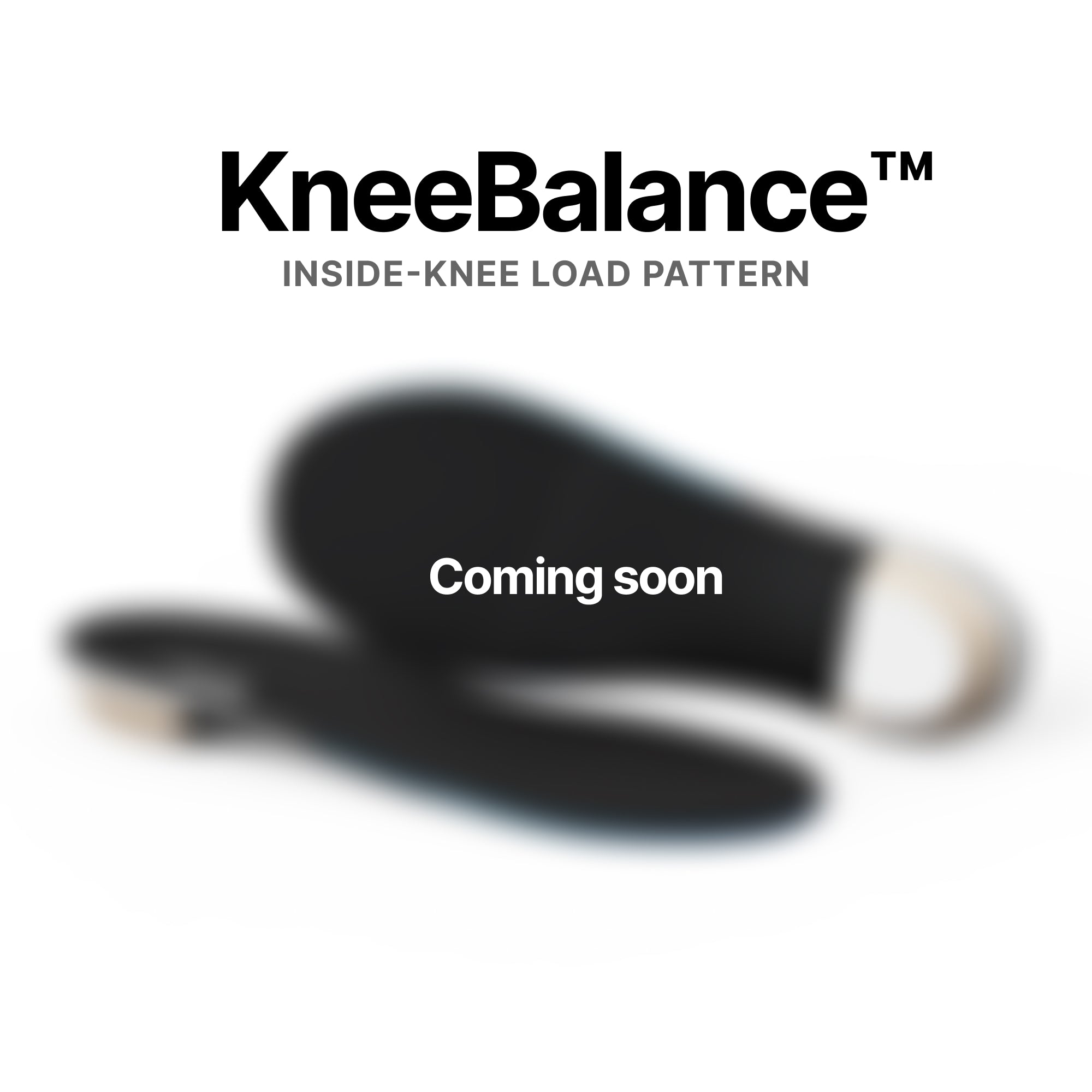 Inside Knee Pain, Medial Load, Sneakers, KneeBalance™